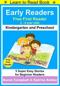 Early Readers – Learn to Read Book – Kindergarten and Preschool – First Reader: 5 Super Easy Stories for Beginner Readers (Rabbit Readers 1)
