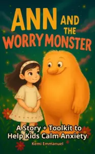 Ann and The Worry Monster: A Story + Toolkit to Help Kids Calm Anxiety (Understanding Me: A Mental Wellbeing Series for Kids)