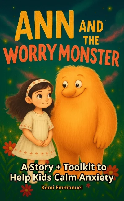 Ann and The Worry Monster: A Story + Toolkit to Help Kids Calm Anxiety (Understanding Me: A Mental Wellbeing Series for Kids)