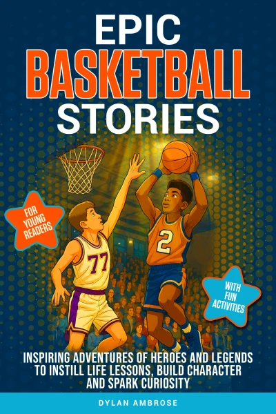 Epic Basketball Stories: Inspiring Adventures of Heroes and Legends to Instill Life Lessons, Build Character, and Spark Curiosity with Fun Activities for Young Readers