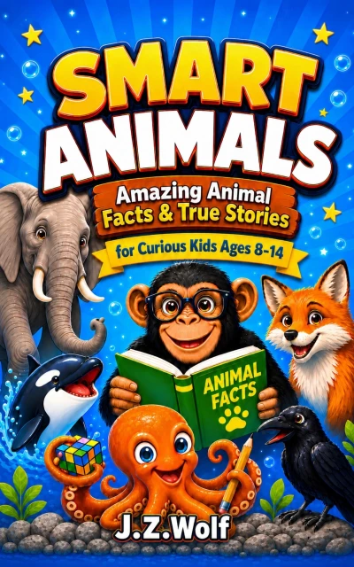 Smart Animals: Amazing Animal Facts & True Stories for Curious Kids Ages 8-14