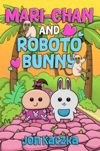 Mari-chan and Roboto Bunny